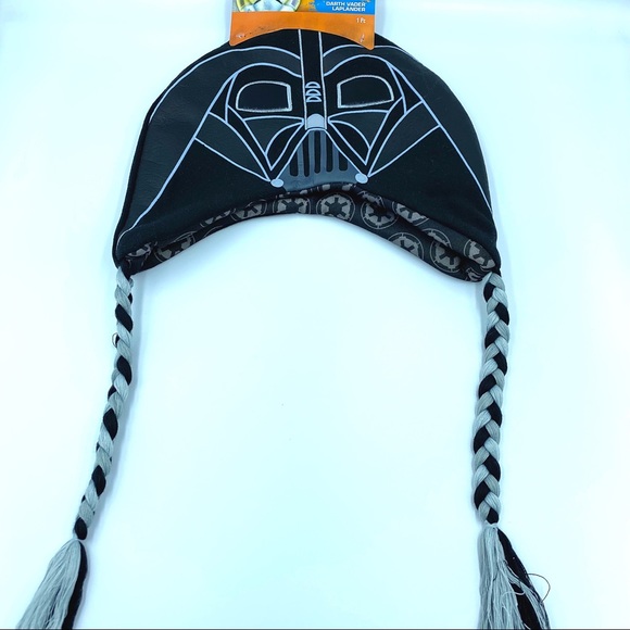 Disney Other - New Unisex Disney Star Wars Darth Vader Laplander Hat Beanie Size OSFM